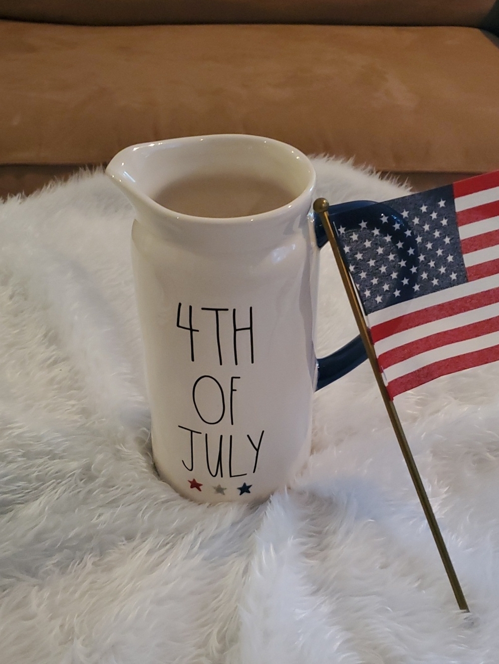 Rae Dunn "4th Of July" Pitcher